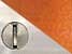 Brushed Nickel/Orange