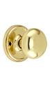 Plain Brass Door Knob Sets