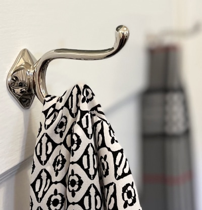 Hooks for adding storage to your bedroom