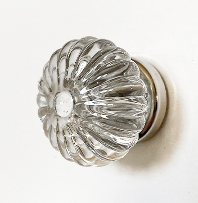 Pressed Glass Cabinet Knobs