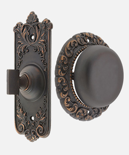 oil-rubbed bronze Lorraine doorbell