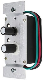 Standard Single Pole Push Button Dimmer Switch with Pearl Buttons - 600W
