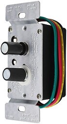 Standard 3-Way Push Button Dimmer Switch with Pearl Buttons - 600W