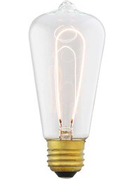 Antique Reproduction Early Edison Light Bulb - 40 Watt
