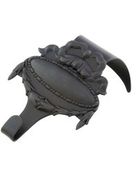 Adams Stamped Brass Picture Rail Hook in Oil-Rubbed Bronze
