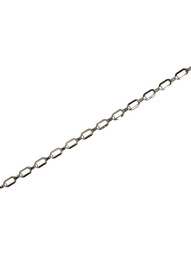 Plated-Steel Picture Chain - #1 in Bright Nickel