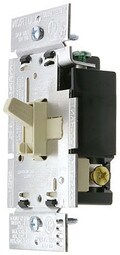 Lutron 3-Way Toggle Style Dimmer - 600 Watt in Ivory