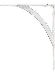 Mission Cast-Iron Shelf Bracket - 13 3/4 x 11 5/8-Inch in Antique White