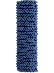 Triple-Strand Twisted Picture Hanging Cord with Wire Center - 3/16" Diameter in Royal Blue