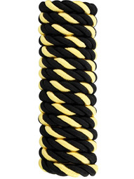 Triple Strand Multi-Color Picture Hanging Cord - 5/16-inch Diameter in Black & Gold