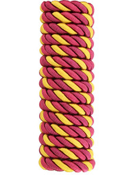 Triple Strand Multi-Color Picture Hanging Cord - 5/16-inch Diameter in Burgundy & Antique Gold
