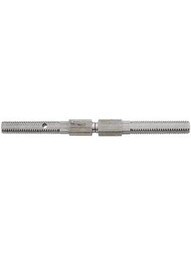 4 3/4" Threaded Doorknob Swivel Spindle with 3/8" Solid Centers - 18 TPI