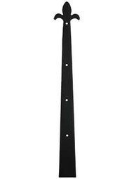 20" French Country Dummy Strap with Fleur De Lis Motif