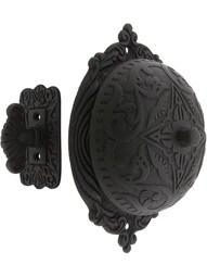 Eastlake Style Twist Door Bell in Oil Rubbed Bronze