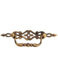 Toscana Bail Pull With Back plate - 3 3/4" Center-to-Center