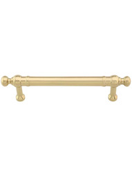 Somerset Weston Cabinet Pull - 3 3/4" Center-to-Center in Polished Brass