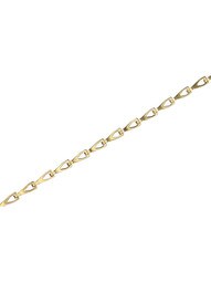 Solid-Brass Sash Chain - #25 in Polished Brass