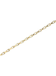 Solid-Brass Sash Chain - #25 in Polished Brass