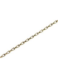 Plated-Steel Sash Chain - #25 in Antique Brass