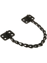 Solid Brass 10" Transom Window Chain in Oil-Rubbed Bronze