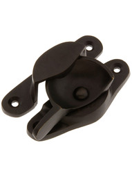 "Commercial" Style Cast Brass Sash Lock In Oil Rubbed Bronze