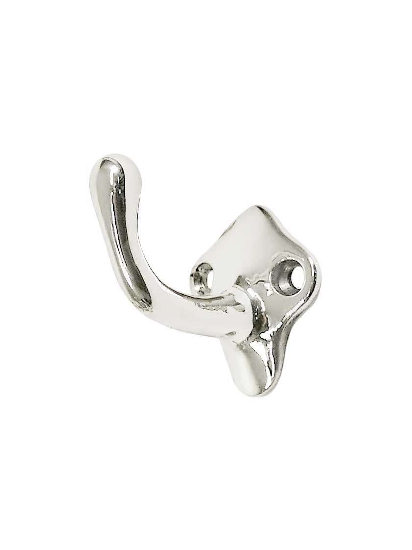 Traditional Brass Garment Hook With Choice of Finish | House of Antique ...