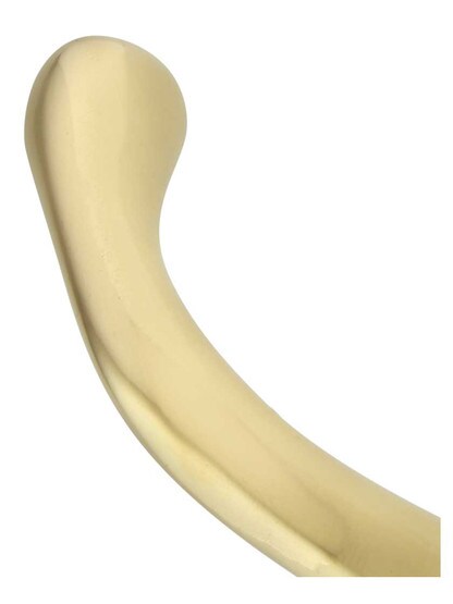 Alternate View 2 of Traditional Brass Garment Hook With Choice of Finish