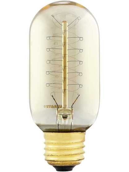 Alternate View of Spiral T14 Tube Medium Base Light Bulb.