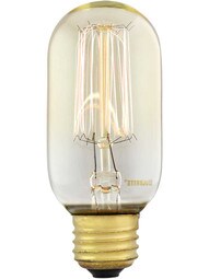 "Squirrel Cage" T14 Tube Medium Base Light Bulb - 40 Watt