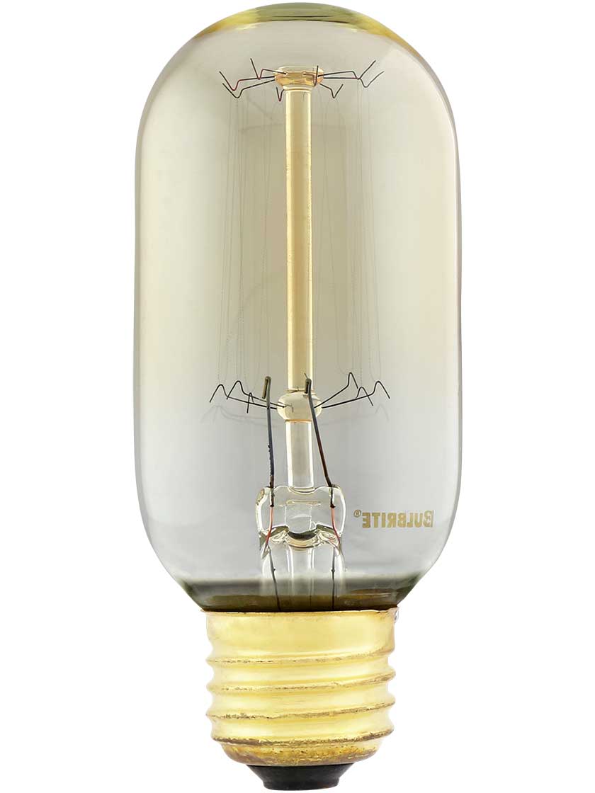 Alternate View of Squirrel Cage T14 Tube Medium Base Light Bulb.