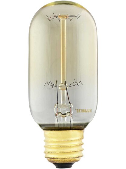 Alternate View of Squirrel Cage T14 Tube Medium Base Light Bulb.