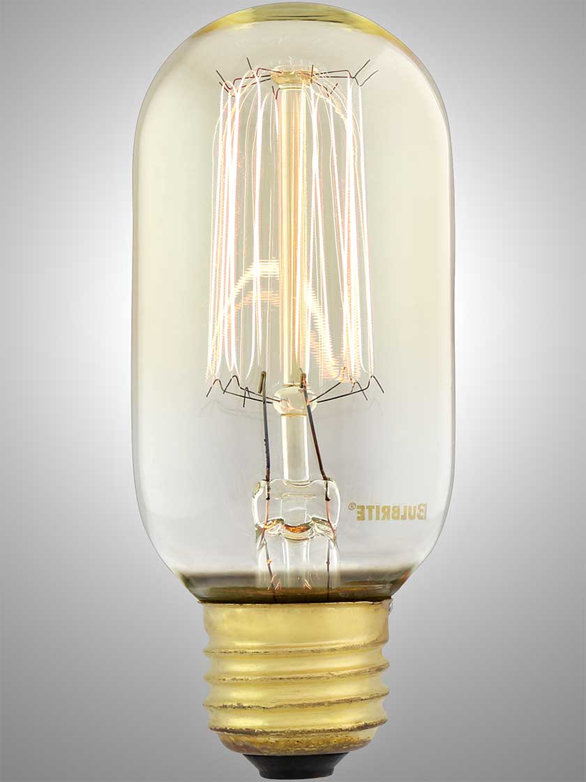 Alternate View 2 of Squirrel Cage T14 Tube Medium Base Light Bulb.