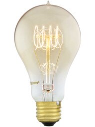 Quad Loop Large A21 Medium Base Light Bulb - 40 Watt