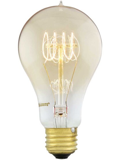 Quad Loop Large A21 Medium Base Light Bulb.