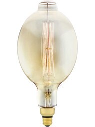 Jumbo Nostalgic Squirrel Cage Medium Base Lightbulb - 60W