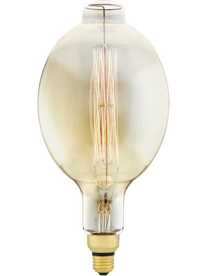 Jumbo Nostalgic Squirrel Cage Medium Base Lightbulb - 60W.
