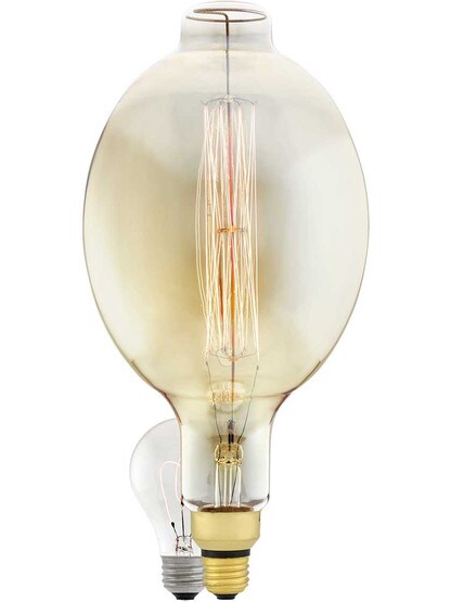 Alternate View 3 of Jumbo Nostalgic Squirrel Cage Medium Base Lightbulb - 60W.
