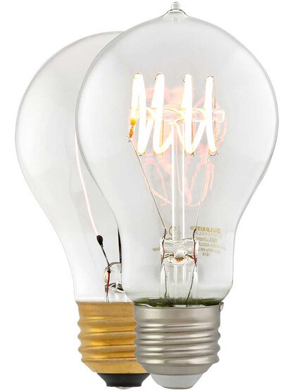 Alternate View 3 of 4W LED Quad Loop Filament Medium-Base Light Bulb.