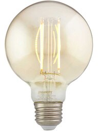Vintage-Style Round Medium-Base LED Filament Bulb - 5W