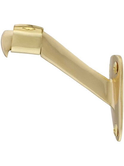 Alternate View of Modern Stair Rail Bracket.