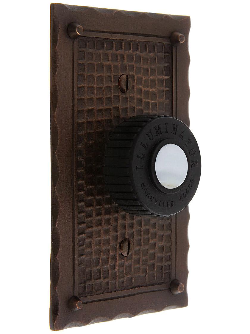 "Illuminator" Vintage Style Rotary Dimmer Knob with MotherofPearl