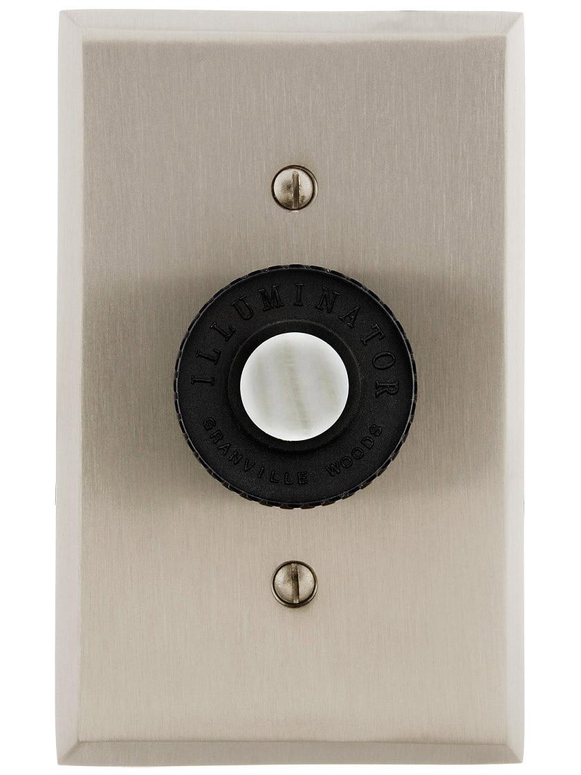 "Illuminator" Vintage Style Rotary Dimmer Knob with MotherofPearl