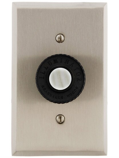 Alternate View 3 of Illuminator Vintage Style Rotary Dimmer Knob with Mother-of-Pearl Inlay.