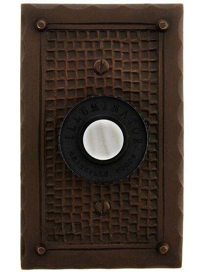 Alternate View 4 of Illuminator Vintage Style Rotary Dimmer Knob with Mother-of-Pearl Inlay.