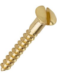 Premium Brass Screws - Wood Screws