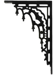 Gothic Revival Iron Bracket - 12 1/8" x 8 1/8"