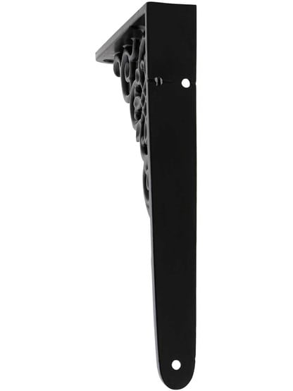 Alternate View of Small Pennsylvania Dutch Design Iron Bracket - 6 5/8 inch x 4 7/8 inch.