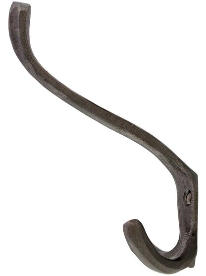 Alternate View of Cast-Iron Triple Hat and Coat Hook.