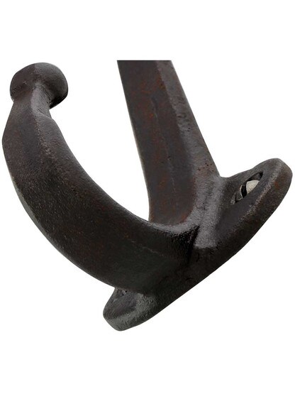 Alternate View 2 of Cast Iron Vintage-Style Coat Hook.