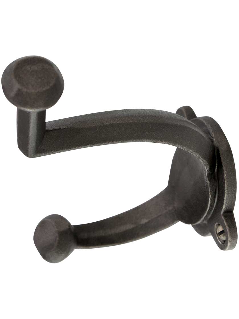 Cast Iron BungalowStyle Hat & Coat Hook House of Antique Hardware